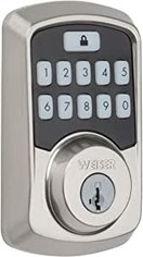 The Weiser Bluetooth keypad deadbolt